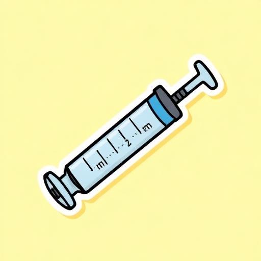 5 mL Reconstitution Syringe